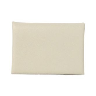 Herm&egrave;s Beige Coin Purse/Coin Case (Pre-Owned)
