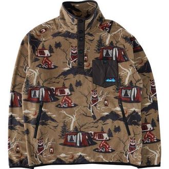 Kavu Teannaway Fleece Jacket - Mens in Highland Camp at Nordstrom, Size Xx-Large