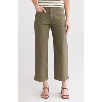Sanctuary Supernova Crop Wide Leg Pants in Willow at Nordstrom Rack, Size 26
