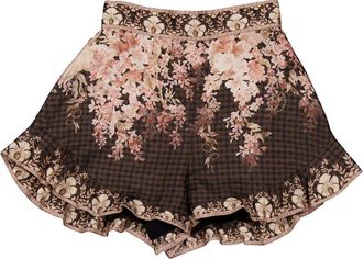 Zimmermann Illuminate Flutter Shorts, Brand Size 0 ( US Size 4 )