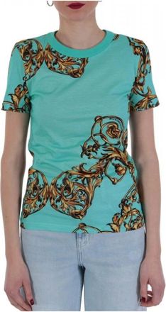 Versace Jeans Couture Dames, Tops, Veelkleurig, Maat: S Katoen