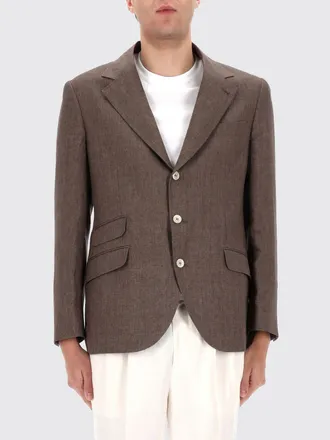 Brunello Cucinelli Jacket Men color Brown