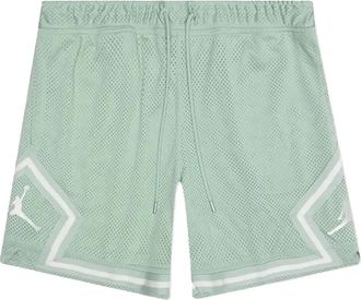 Nike Jordan logo-detail mesh shorts - Groen