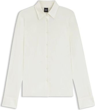 HUGO BOSS Donna, Camicette, Bianco, 3Xl, new