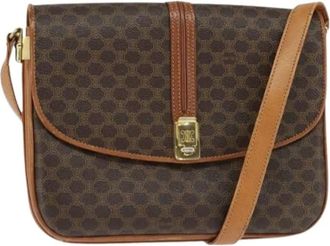 Celine Pre-owned Cross Body Bags, female, Brown, Size: ONE SIZE Pre-owned Vintage Cross Body Bag