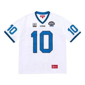 SUPREME SS26 Find God Football Jersey White SUP-SS26-011-WHT