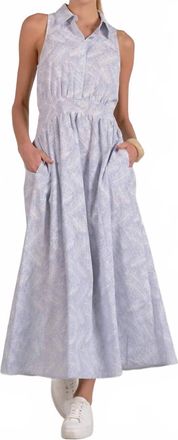 Elan Womens Skies Dress In Blue