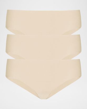 Commando 3-Pack Breathable Cotton Bikini Briefs
