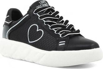 Love Moschino Sneakers - Dames - Sneakers - Zwart - 38 EU - Leer - Schoenen