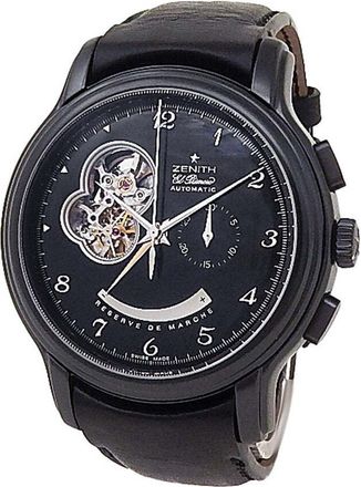 Zenith Pre-owned Zenith El Primero Chronomaster Automatic Black Dial Mens Watch 03.1261.4021