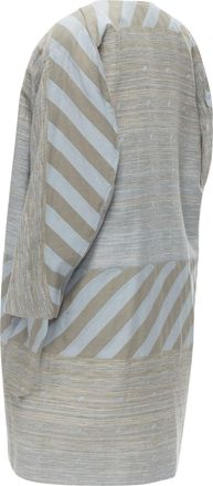 Issey Miyake geometric jacquard coat