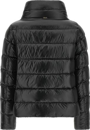 Herno Quilted Goose Down Down Jacket - Black