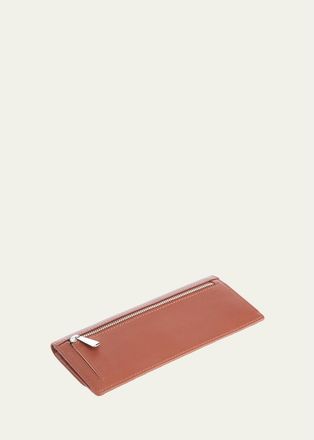 Royce Leather Monogrammed RFID Blocking Leather Clutch Wallet, Personalized