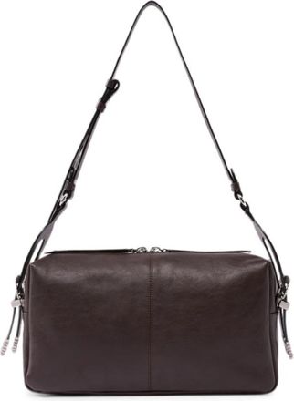 Pinko 24 Classic Schoudertas - Dames - Schoudertassen - Bruin - ONE Size - Leer - Tassen
