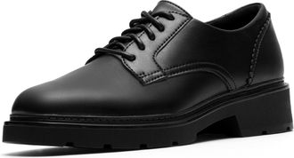 Clarks Womens Lauryl Lace, Black Leather, 7.5 UK