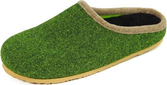 Pantoffelmann Felt clogs olive 39 EU / 6 UK