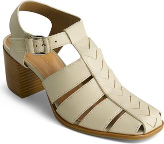 Bernardo Belmont Sandal in Eggshell Antique Calf at Nordstrom Rack, Size 6.5