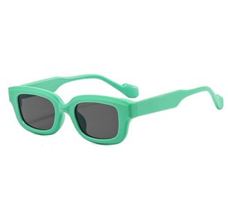 Generic Square Womens Outdoor Sunglasses Vacation Mens Driving Sun Glasses(Green)