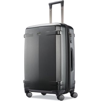 Hartmann Century Deluxe Medium Journey Expandable Spinner 26 in Black/gunmetal at Nordstrom