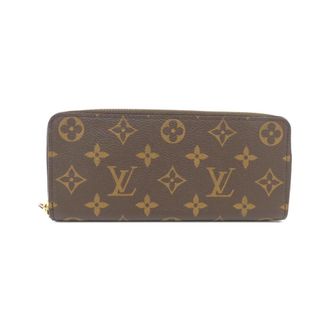 Louis Vuitton Fuchsia Marron Monogram Monogram Long Wallet (Bi-Fold) (Pre-Owned)