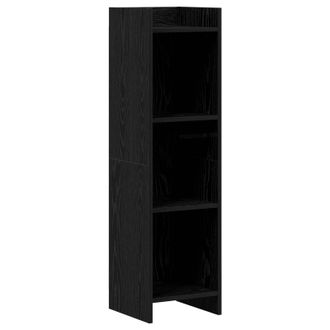 vidaXL Estanter&iacute;a Roble Negro 30 X 30 X 111 Cm Madera De Ingenier&iacute;a Vidaxl