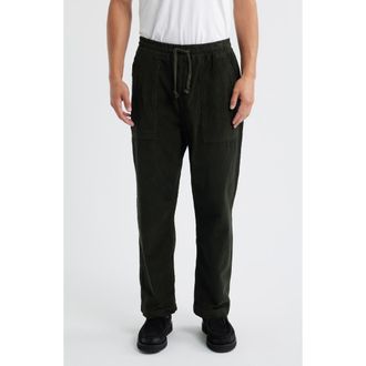 Service Works Organic Cotton Corduroy Drawstring Chef Pants in Bark at Nordstrom Rack, Size Xx-Large