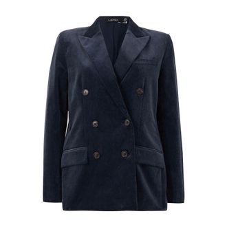 Ralph Lauren Dames, Jassen, Blauw, Maat: 2XS Corduroy