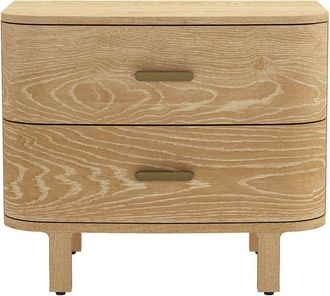 Manhattan Comfort Solara 30In Solid Wood Nightstand
