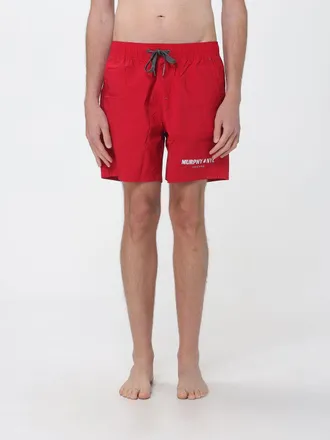 Murphy & Nye Polyamide Swim Shorts with Elastic Waist and Drawstring