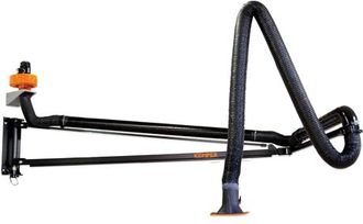 Kemper Set De Ventilaci&oacute;n Con Extensi&oacute;n Pescante De Dos Piezas 1000 M3/h Kemper Brazo 9 M Versi&oacute;n Con Manguera