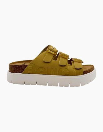 Bench Womens Ushuaia Sandal - Cream/Brown - Size: 4
