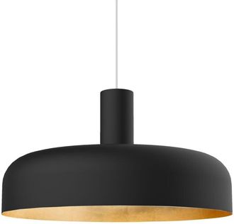 Lumicom Nadir lámpara de techo negro hoja