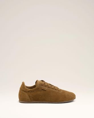 Ami Brown Cow Leather Soft Sneakers Brown - 36 - Unisex