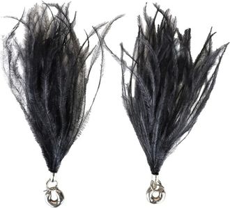 Jil Sander Orecchini con frange - Argento