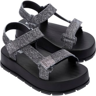 Melissa Flowing Platform Sandal in Black Jeans at Nordstrom Rack, Size 10