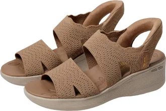 Skechers Pier-Lite Slip On Mocha 163510-MOC Womens