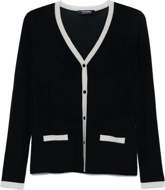 Max Mara Cardigan Kenya con bottoni - Blu