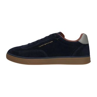 Tommy Hilfiger Heren, Schoenen, Blauw, Maat: 42 EU Leer