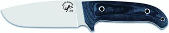 OEM Cuchillo Salamandra 242221, Mango Mikarta Canvas De 13 Cm, 270 Gramos, Total 25,7 Cm, Enterizo, Incluye Funda De Cuero + Pa&ntilde;uelo Desenfunda