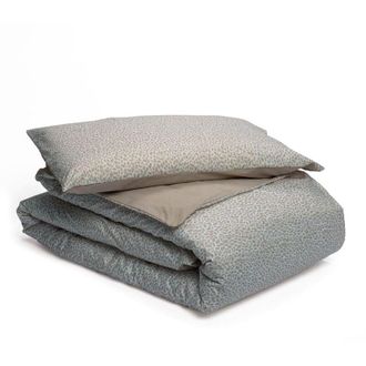 Foppapedretti Foppapedretti - Notte & Natura Sacco Copripiumino letto singolo completo di federa Petali Sabbia 100% cotone Percalle, Made in Italy