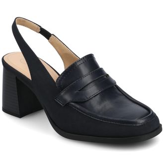 Journee Collection Womens Henrika Moc Toe Pumps