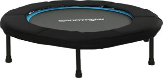 OEM Trampol&iacute;n De Fitness &Oslash;102 Cm Cama El&aacute;stica Plegable Con Marco De Acero Antideslizantes Carga 100 Kg Azul