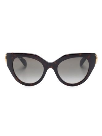 Gucci Occhiali da sole cat-eye - Marrone