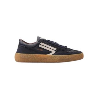 Puraai Vintage Sneakers - Heren - Schoenen - Blauw - Maat: 42 EU Su&egrave;de