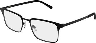 Gucci Demo Rectangular Mens Eyeglasses GG2136O 003 54