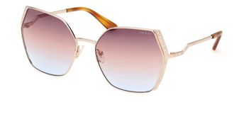 Guess GU7843-S 33F Womens Sunglasses Gold Size 61