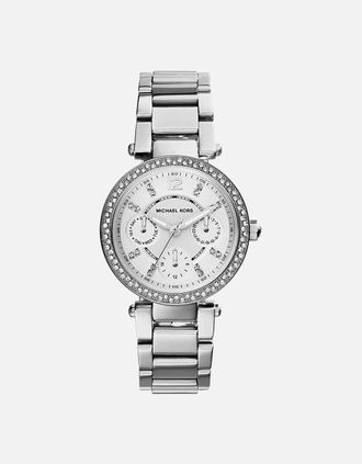 Michael Kors Womens Michael Kors MK5615 Ladies Mini Parker Silver Watch