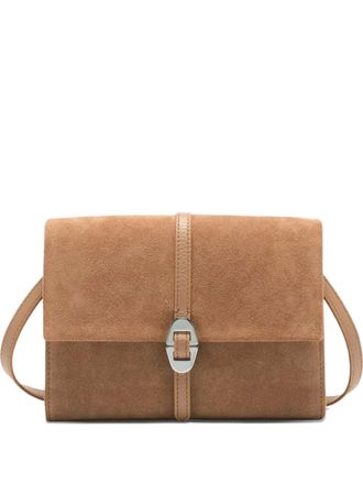 Coccinelle Dorian su&egrave;de crossbodytas - Beige