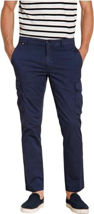 Mason's Chile Cargo Pants - Heren - Slim Fit Broeken - Blauw - XL - Katoen - Broeken