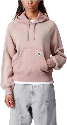 Carhartt Work in Progress Daphne Hoodie - Dames - Hoodies - Roze - M - Katoen - Hoodies & sweatvesten